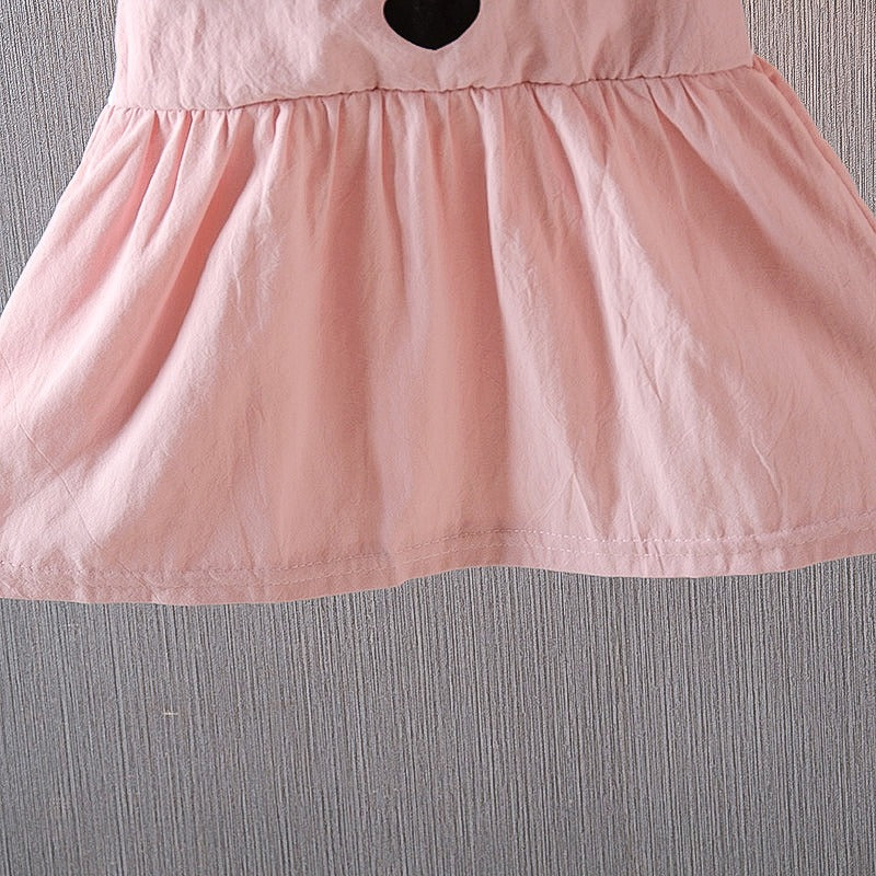 Bunny Hop Girls Comfy Cotton Blend Clothing Set – Casual Two-Piece Outfit