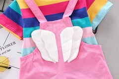 Butterfly Winged Baby Jumpsuit for Boys and Girls – Soft Cotton