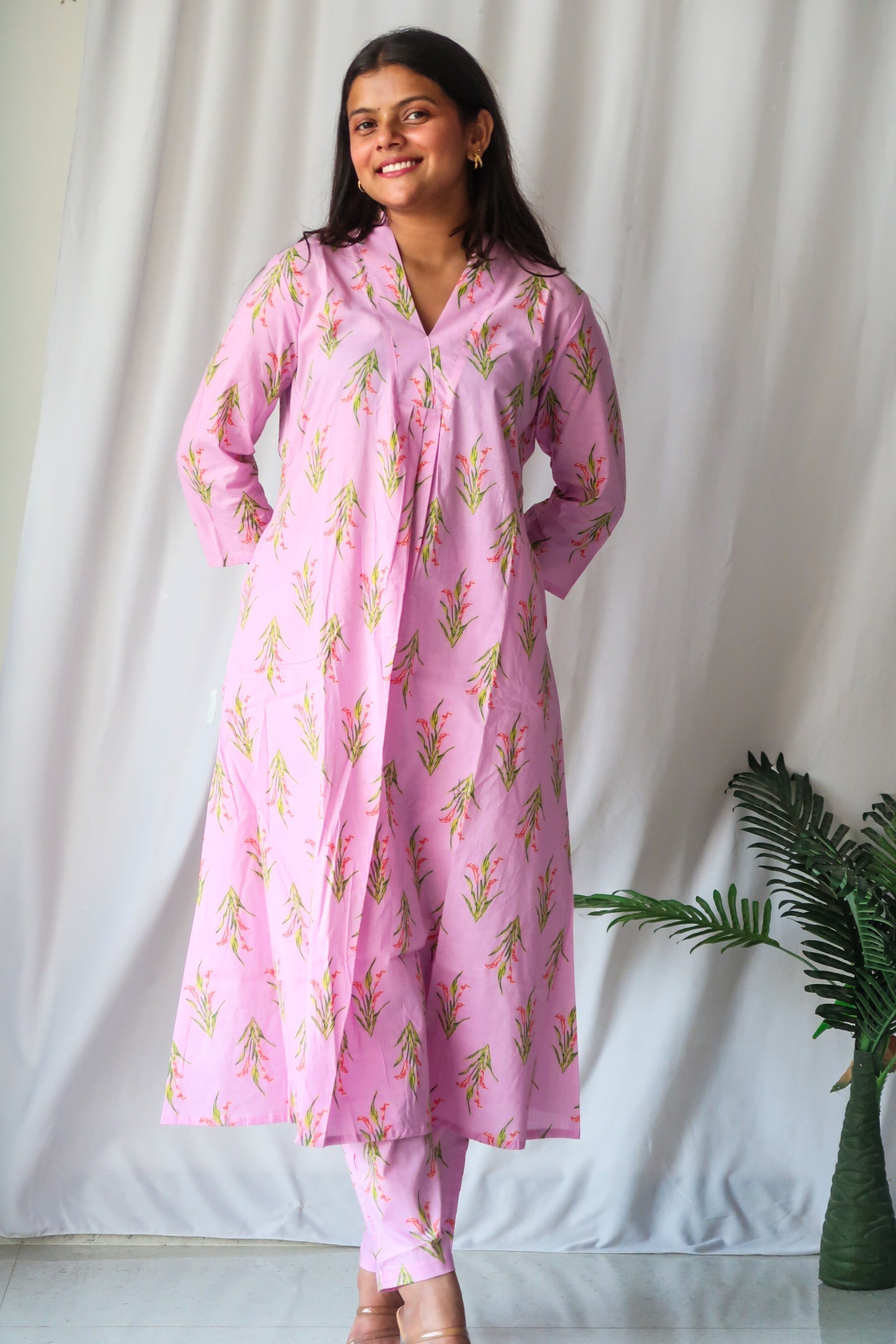 Lush Pink Suit Set - Raahat4.0