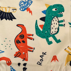 Colourful Dino Explorer Boys Set – Soft Cotton T-Shirt and Shorts