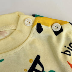 Colourful Dino Explorer Boys Set – Soft Cotton T-Shirt and Shorts