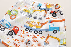Colourful Vehicles Boys Co-ord Set – Soft Cotton Two-Piece Outfit