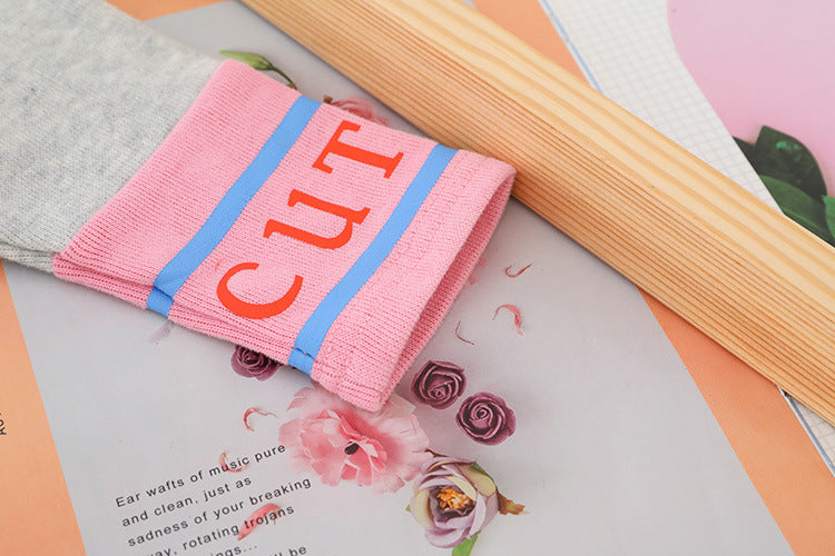 Cute Colour Blocked Girls Hoodie Set – Soft Cotton Two-Piece Outfit