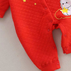 Cute Bunny Baby Boys and Girls Romper – Soft Cotton One-Piece Outfit