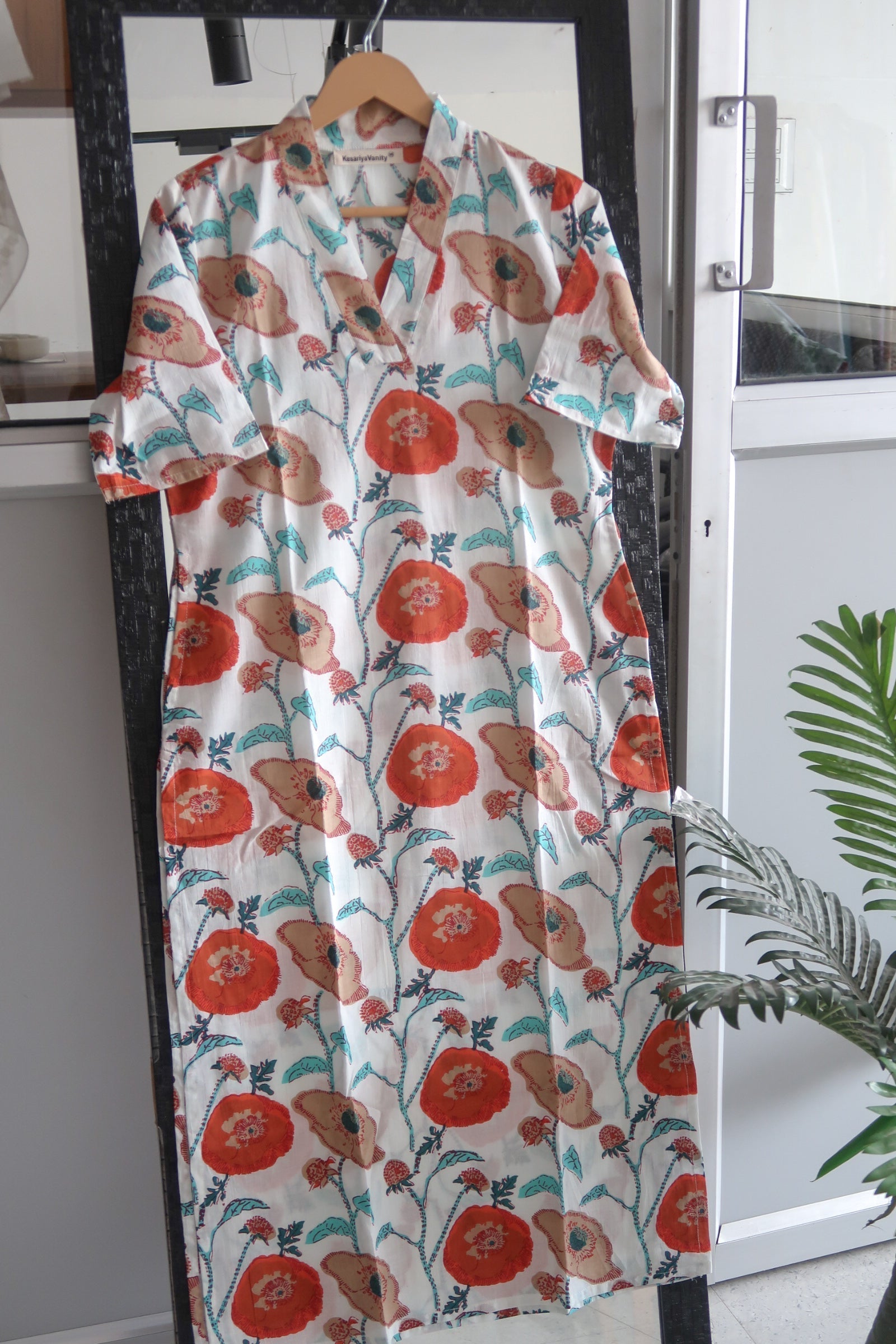 Cotton Printed Straight Kurta – Everyday Comfort Wear