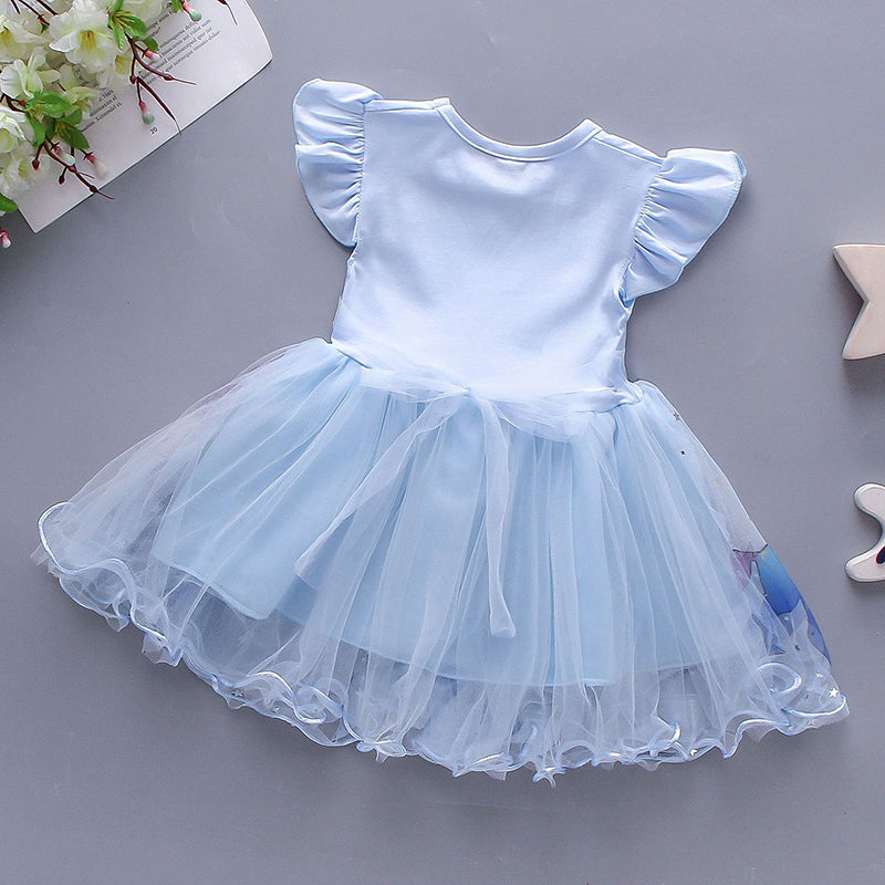 Princess Unicorn Girls Dress – Soft Cotton Liner Party Wear