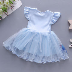 Princess Unicorn Girls Dress – Soft Cotton Liner Party Wear
