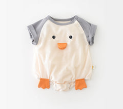 Duck Baby Boys and Girls Cotton Jumpsuit – Soft and Comfortable Infant Romper