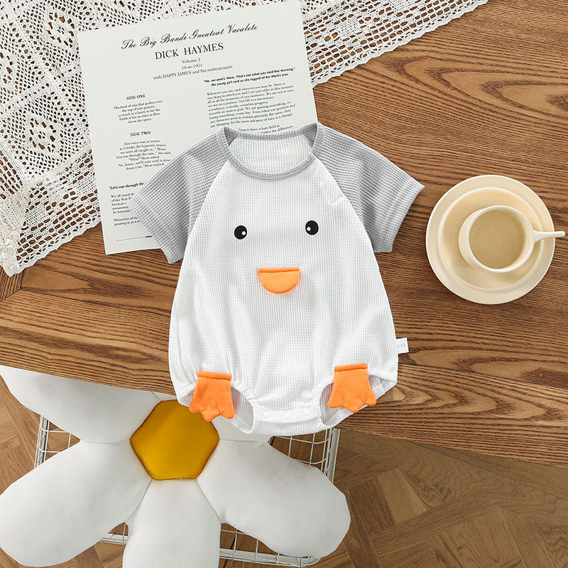 Duck Baby Boys and Girls Cotton Jumpsuit – Soft and Comfortable Infant Romper