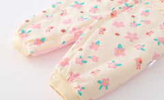 Emma Floral Baby Girls Cotton Blend Romper – Soft and Stylish Infant Outfit
