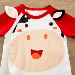 Farm Fun Baby Boys and Girls Romper – Soft Cotton One-Piece Outfit