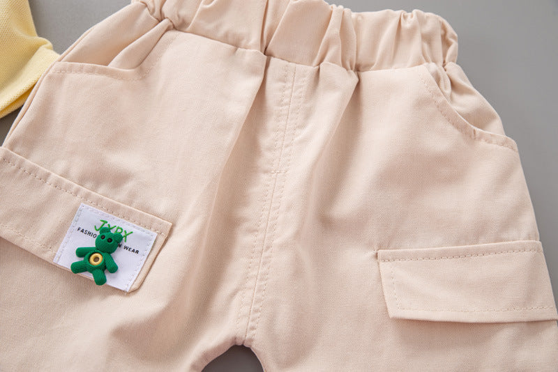 Feel Good Girls 3D Bunny Clothing Set – Soft Cotton Blend Two-Piece Outfit