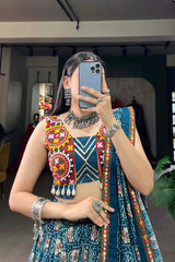 Navratri Special Bandhani Print Chaniya Choli