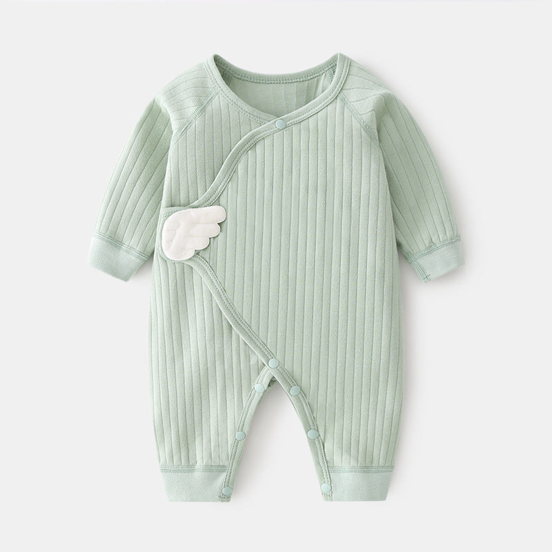 Fly Wing Baby Boys and Girls Cotton Romper – Soft One-Piece Outfit for Everyday Comfort