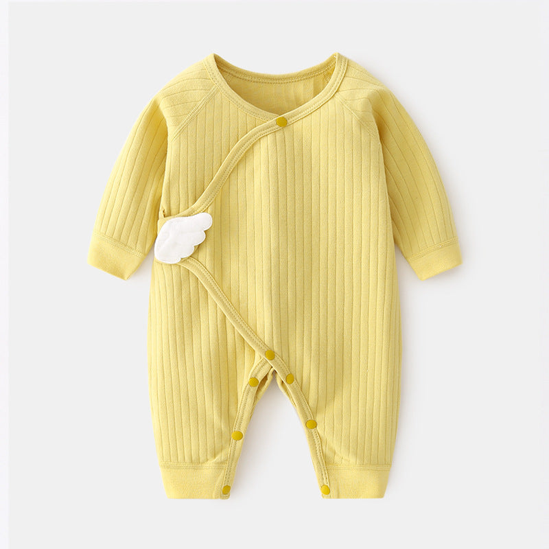 Fly Wing Baby Boys and Girls Cotton Romper – Soft One-Piece Outfit for Everyday Comfort