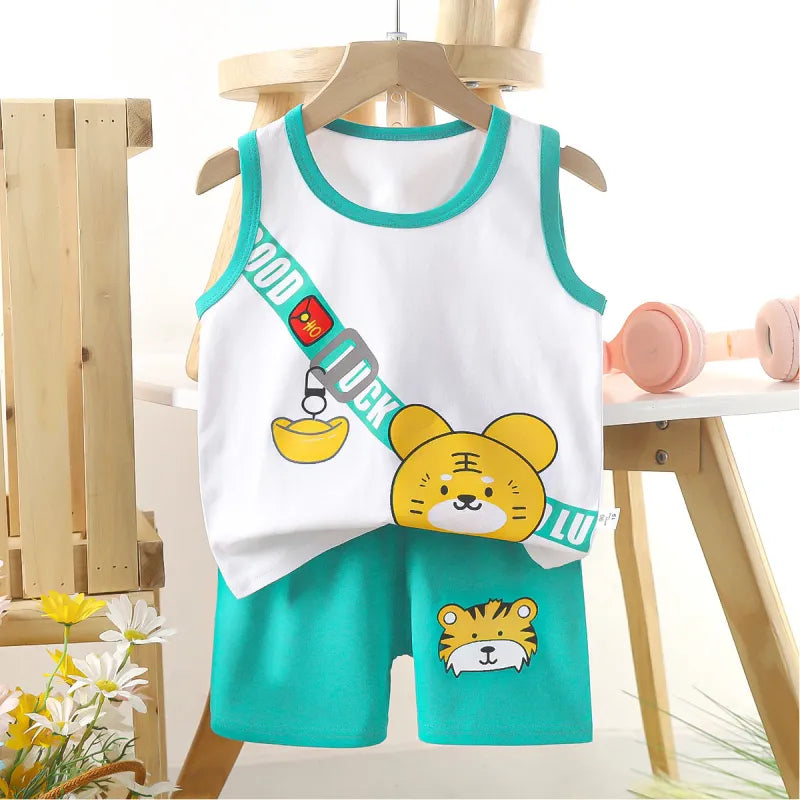 Good Luck Everyday Boys Set – Comfortable Cotton Two-Piece Outfit for Kids