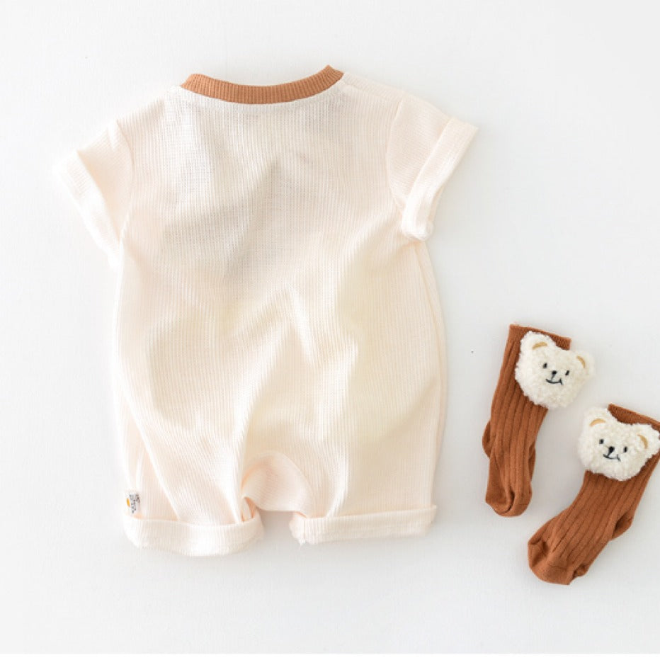 Hug Me Love Baby Boys and Girls Romper – Soft Cotton Unisex One-Piece Outfit