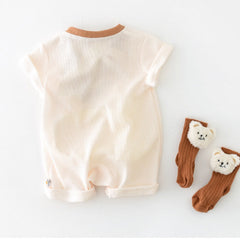 Hug Me Love Baby Boys and Girls Romper – Soft Cotton Unisex One-Piece Outfit