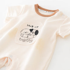 Hug Me Love Baby Boys and Girls Romper – Soft Cotton Unisex One-Piece Outfit