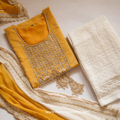 Haldi Ready Suit Set (3 Piece)