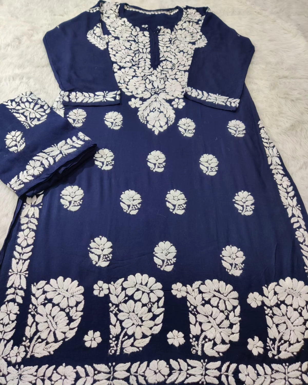 Daniya Premium Chikankari Modal Co-ord Sets