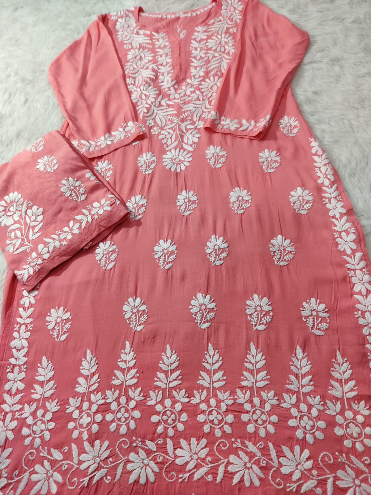Saheli Modal Chikankari Kurti Sets