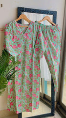 Pista Rose Lace Suit Set - Sukoon 3.0 (Slim Fit)