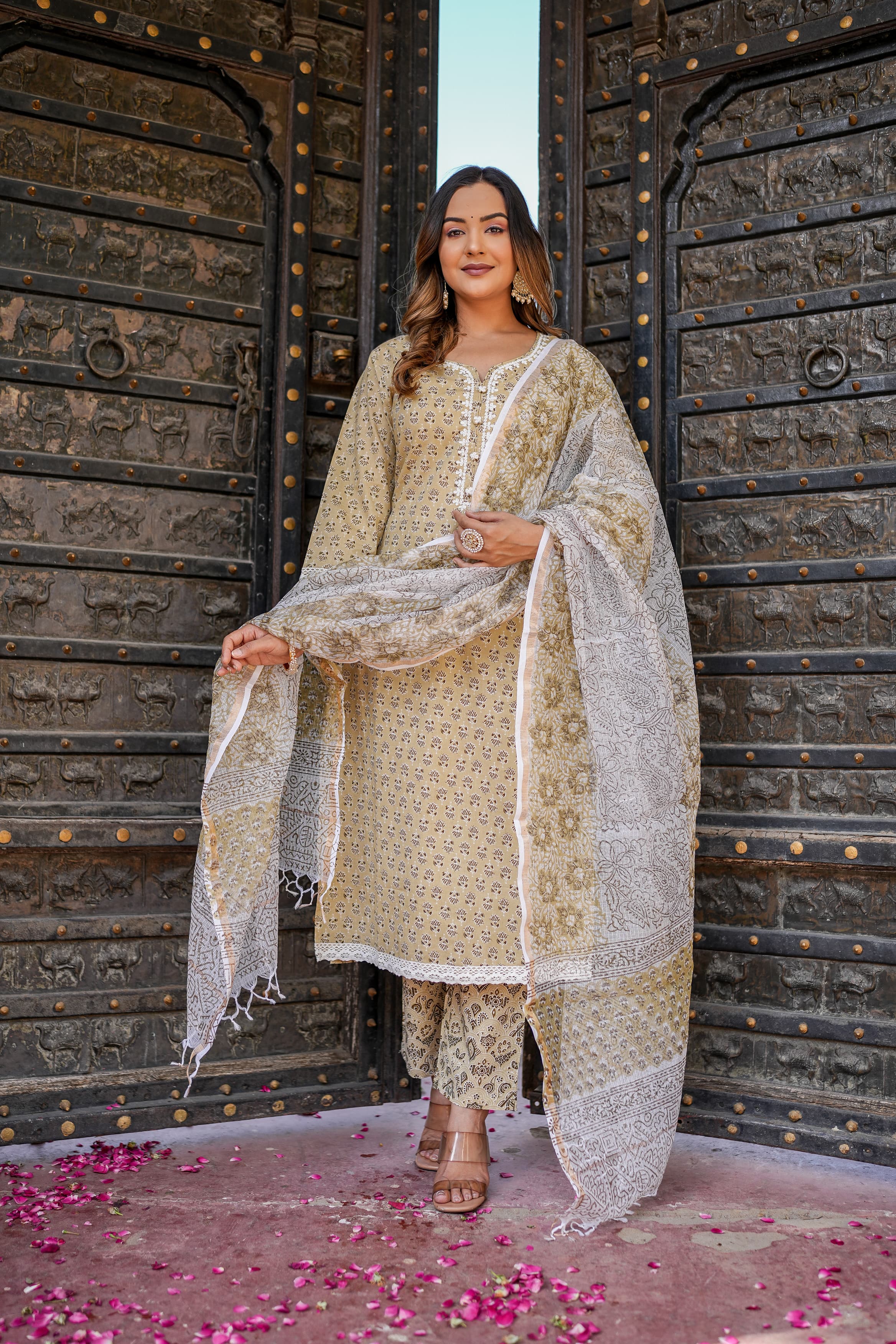 Prakriti Kamal Delight Suit Set - SALE