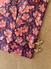 "Sheesha" Collared Cotton kurta