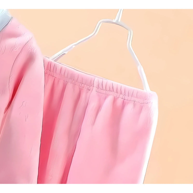 Kitty Cute Girls Comfy Plush Set – Soft Cotton Blend Two-Piece Loungewear Outfit