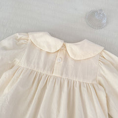 Layla 2-in-1 Baby Girls Romper and Dress Set – Soft Cotton Blend Outfit