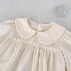 Layla 2-in-1 Baby Girls Romper and Dress Set – Soft Cotton Blend Outfit