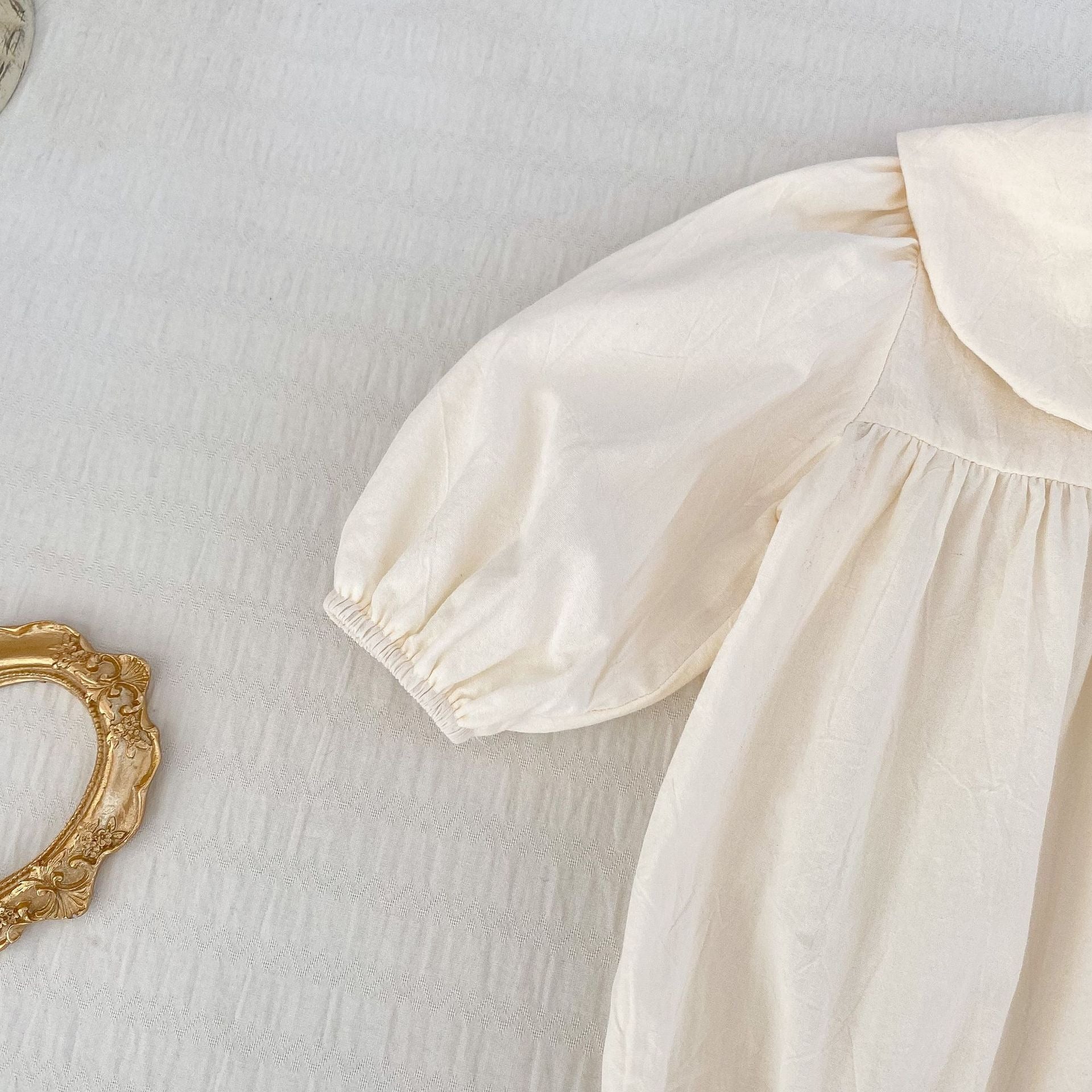 Layla 2-in-1 Baby Girls Romper and Dress Set – Soft Cotton Blend Outfit