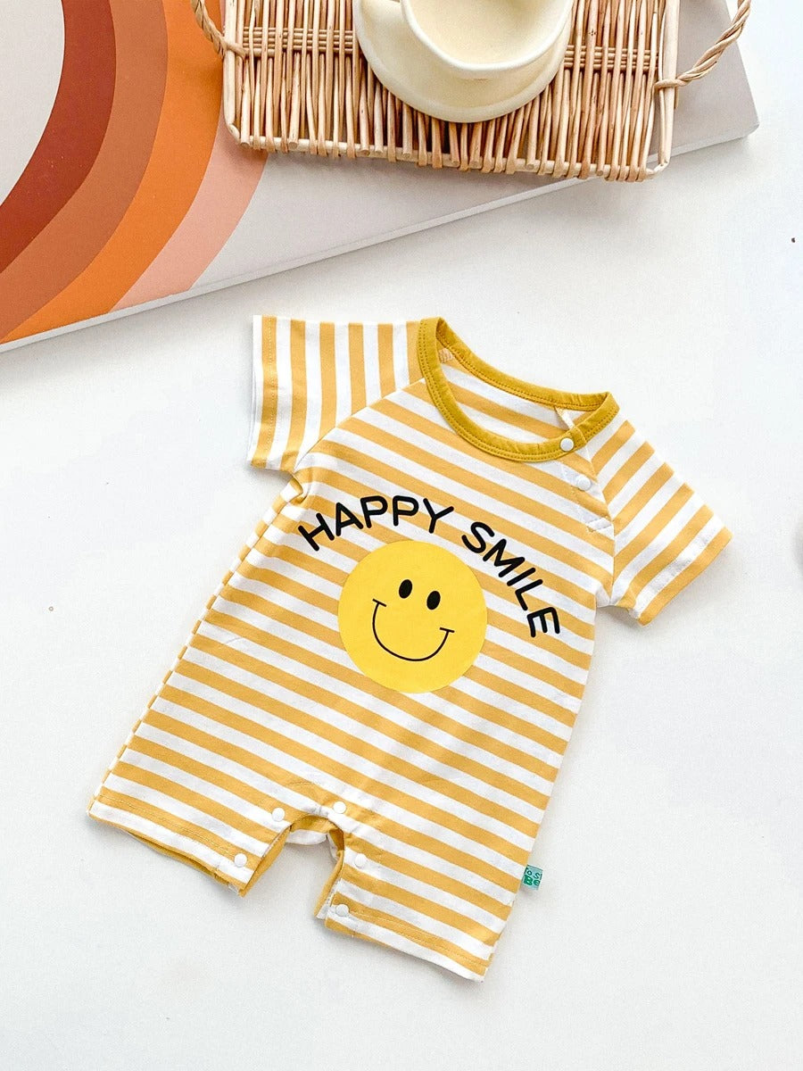 Little Baby Unisex Bright Romper – Soft Cotton One-Piece Outfit for Boys and Girls
