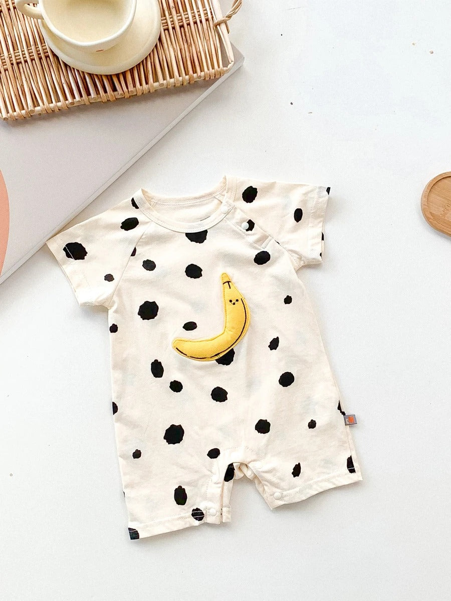 Little Baby Unisex Bright Romper – Soft Cotton One-Piece Outfit for Boys and Girls