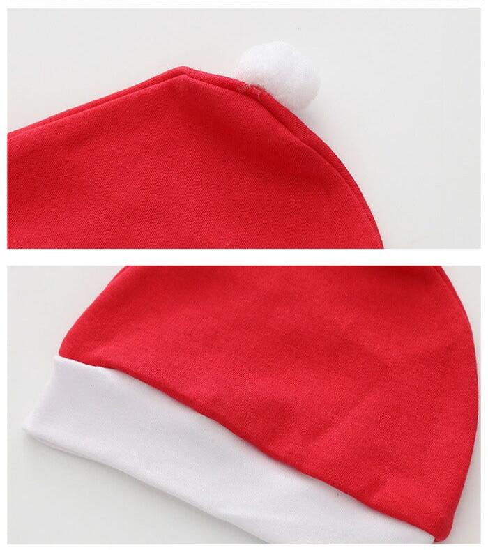 Little Santa Baby Boys Cotton Blend Romper Costume – Festive Holiday Outfit for Infants