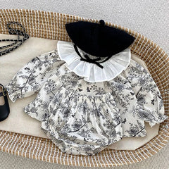 Mia Baby Girls Two-Piece Cotton Outfit – Lovely Top and Bottom Set for Infants and Toddlers
