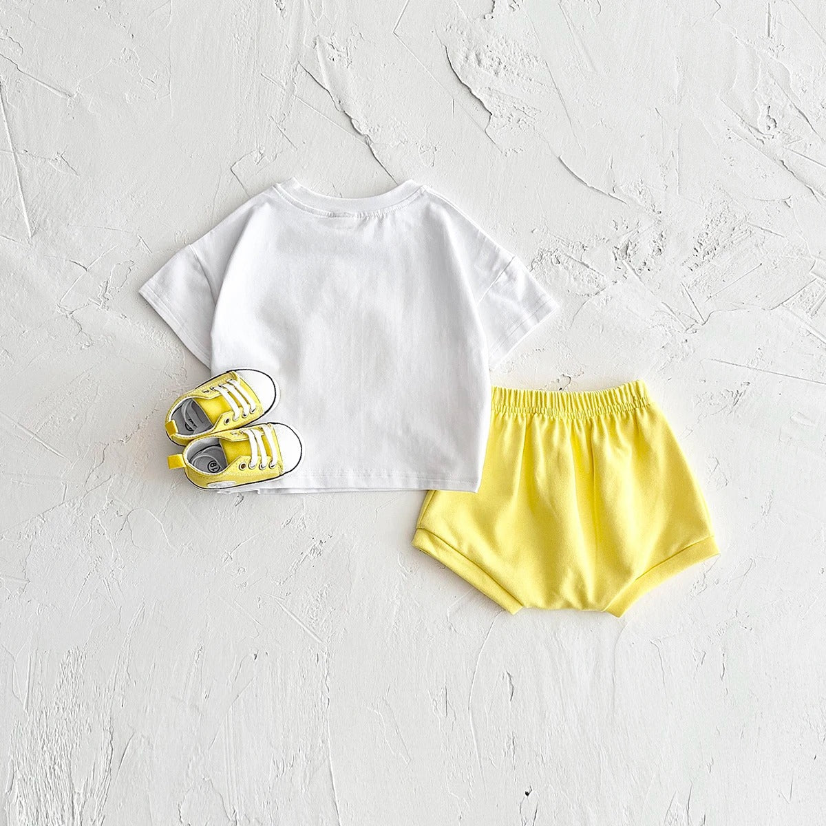 Miss Good Vibes Two-Piece Girls Set – Soft Cotton Casual Outfit