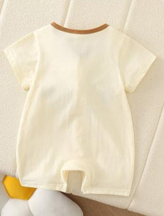 My Best Friend Bear Baby Boys and Girls Romper – Soft Cotton Infant Outfit