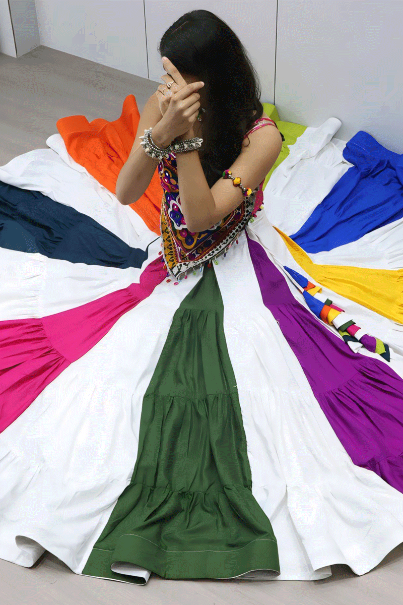 Colorful Traditional Chaniya Choli for Garba Nights 2025