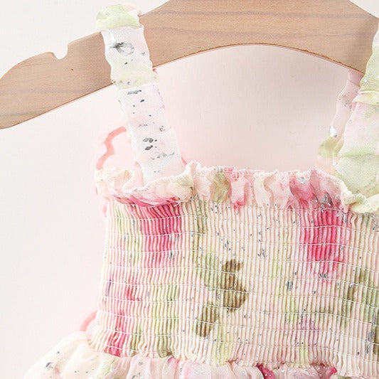 Baby Girls Princess Dress with Fairy Wings – Soft Cotton Lined Outfit
