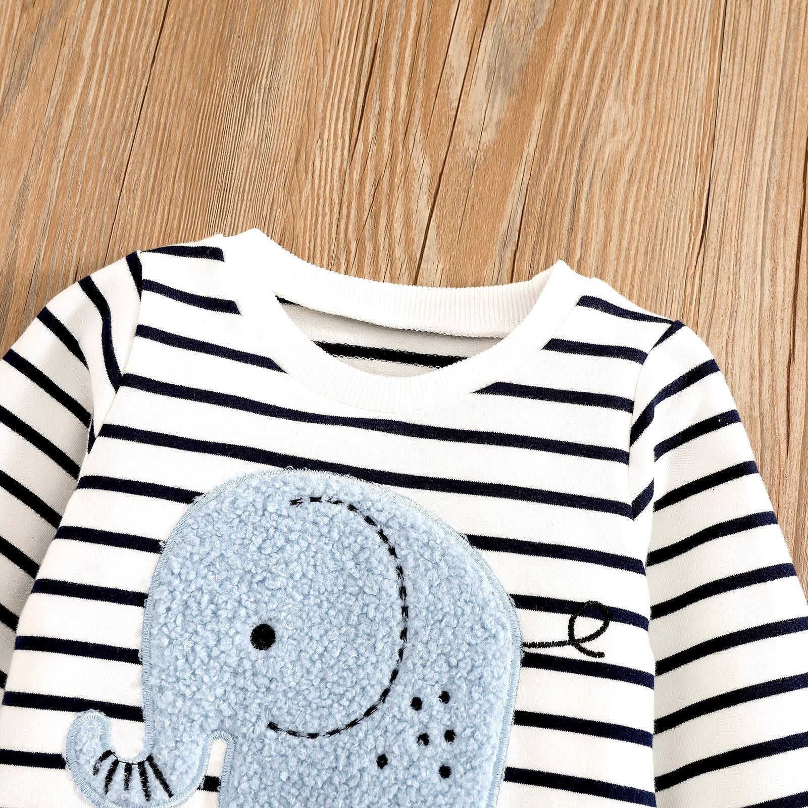 Lil Elephant Boys T-Shirt and Denim Set – Soft Cotton Blend Casual Outfit