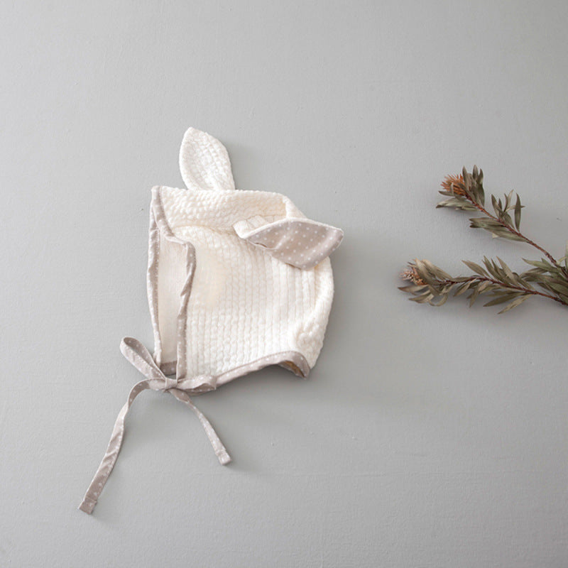 Sleeveless Baby Romper with Rabbit Hood – Cotton Blend, Soft & Adorable Infant Outfit