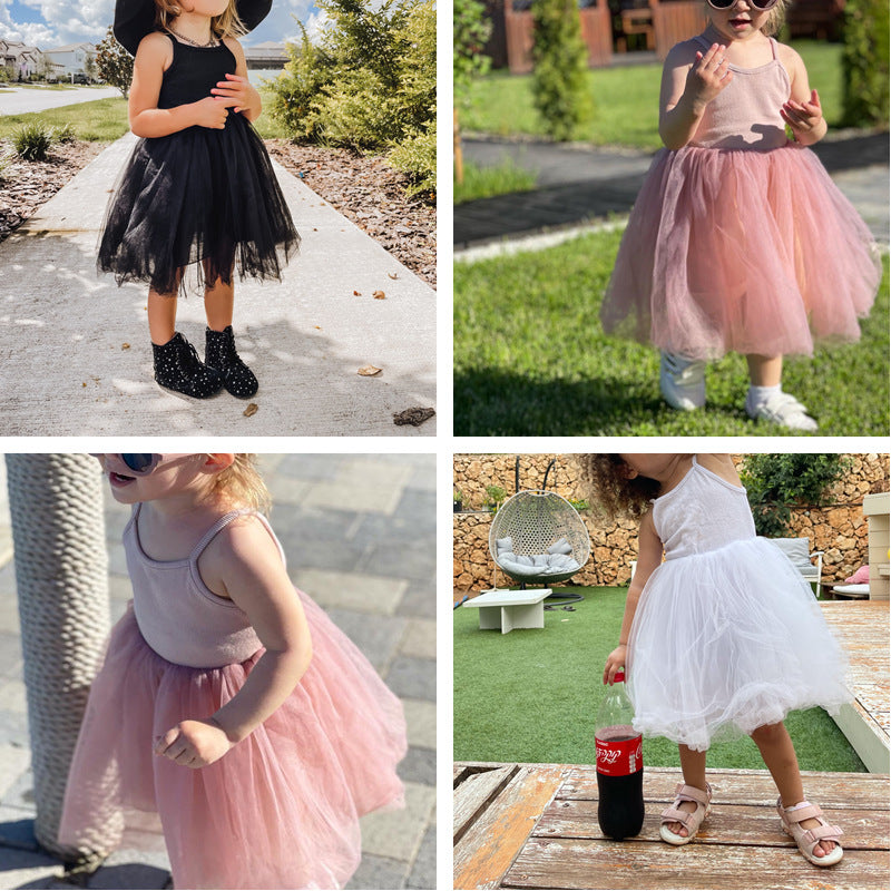 One Piece Flare Dress for Girls – Comfortable Cotton Blend Outfit