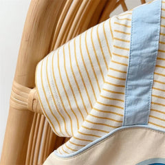 Mini Sunshine Baby Boys Cotton Romper – Soft Breathable Infant Jumpsuit for Everyday Wear