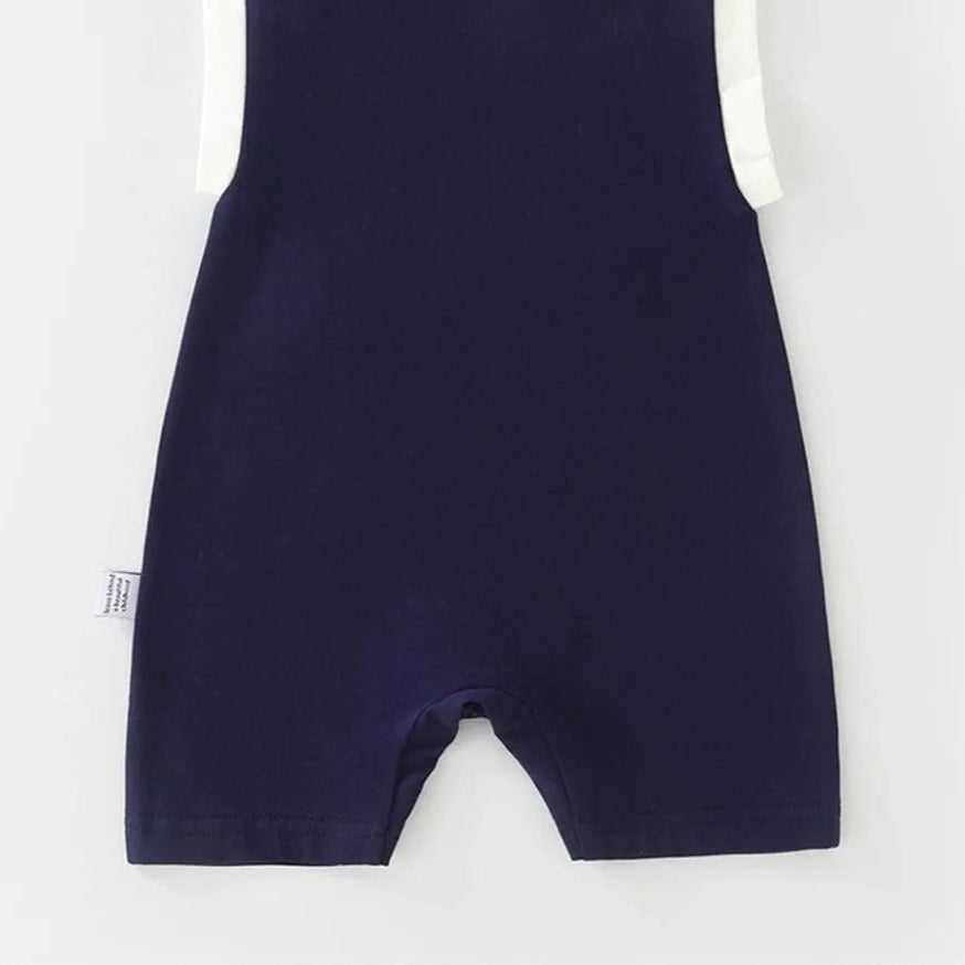 Oliver Breeze Baby Boys Romper – Soft Cotton Infant One-Piece Outfit