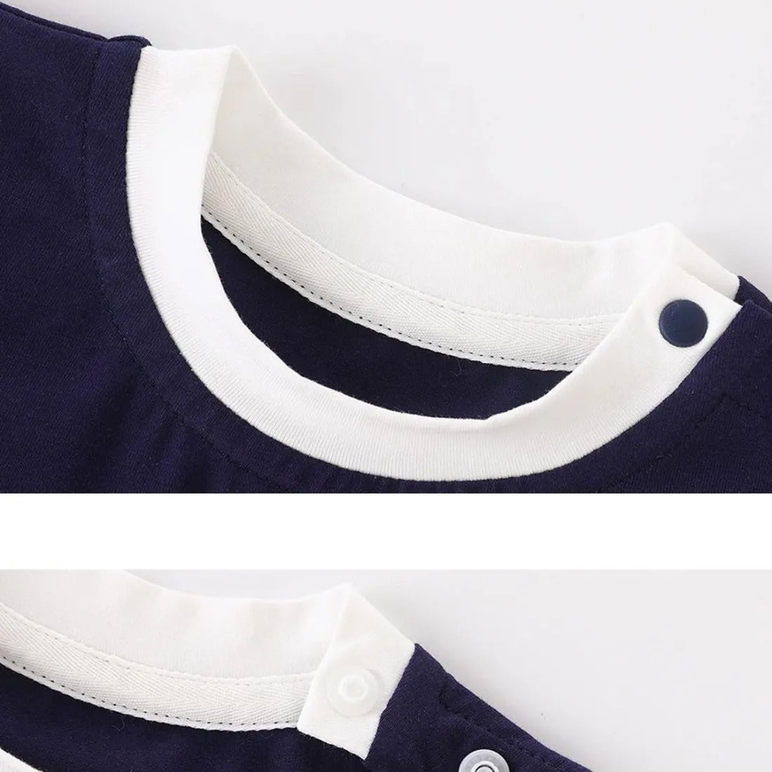 Oliver Breeze Baby Boys Romper – Soft Cotton Infant One-Piece Outfit