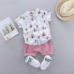 Smart Boys Clothing Set – 100% Cotton Two-Piece Kids’ Outfit, Comfortable & Stylish Everyday Wear