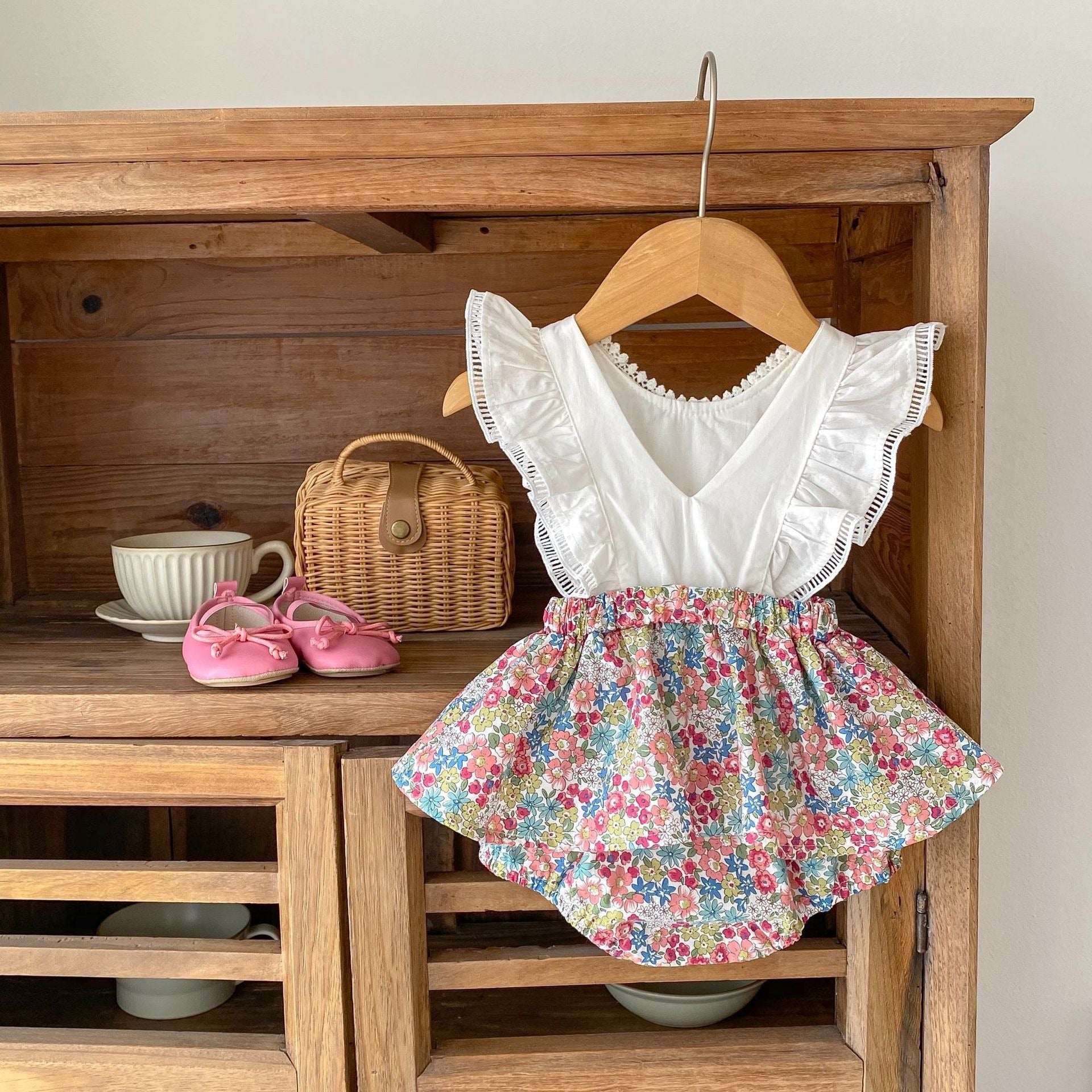 Ruby Posh Baby Girls Romper Dress – Soft Cotton Party & Casual Wear