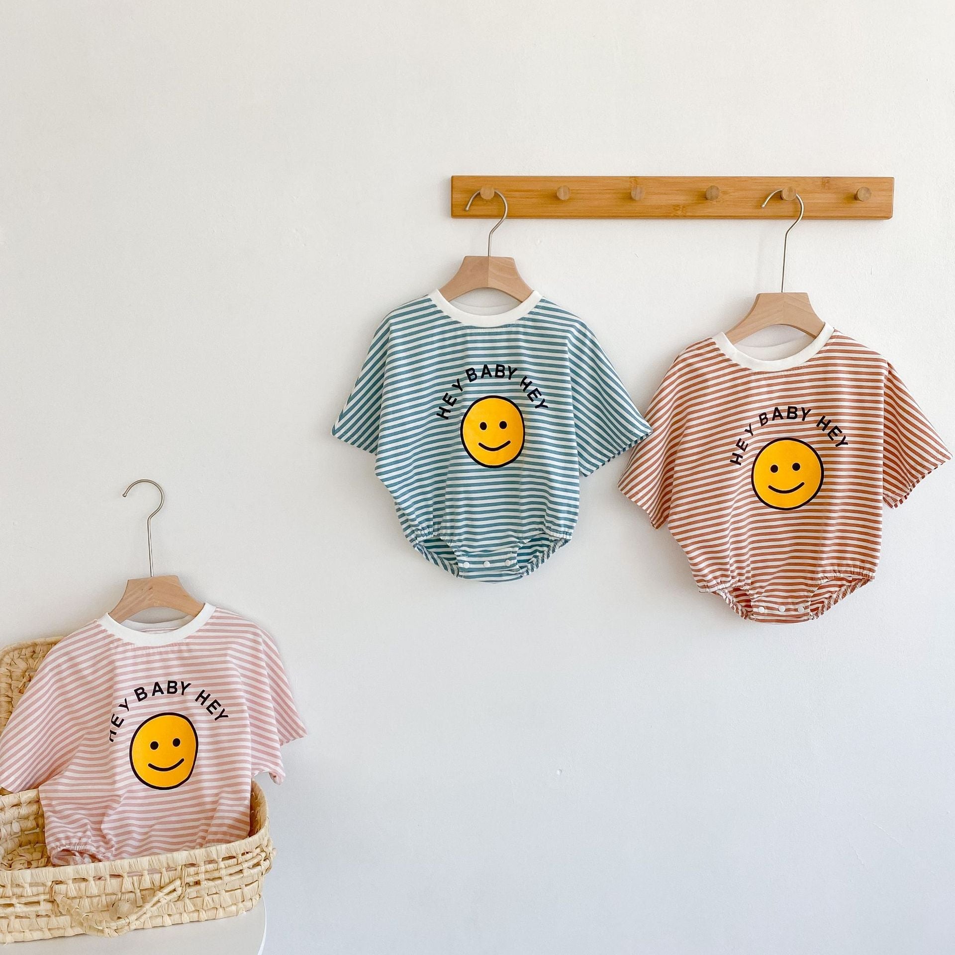 Hey Baby Rompers – Soft Cotton Infant and Toddler One-Piece Outfit